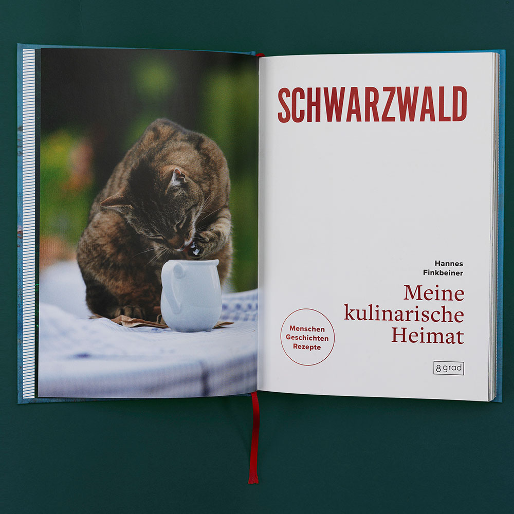 Titelei Schwarzwaldbuch, 8 grad verlag, Freiburg