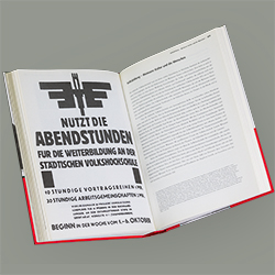 Buchinnenseiten, A. Schmidt, Dissertation, KULTUR IN NÜRNBERG 1918–1933.